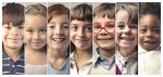 Rheuma: Kinder unterschiedlicher Herkunft lächeln