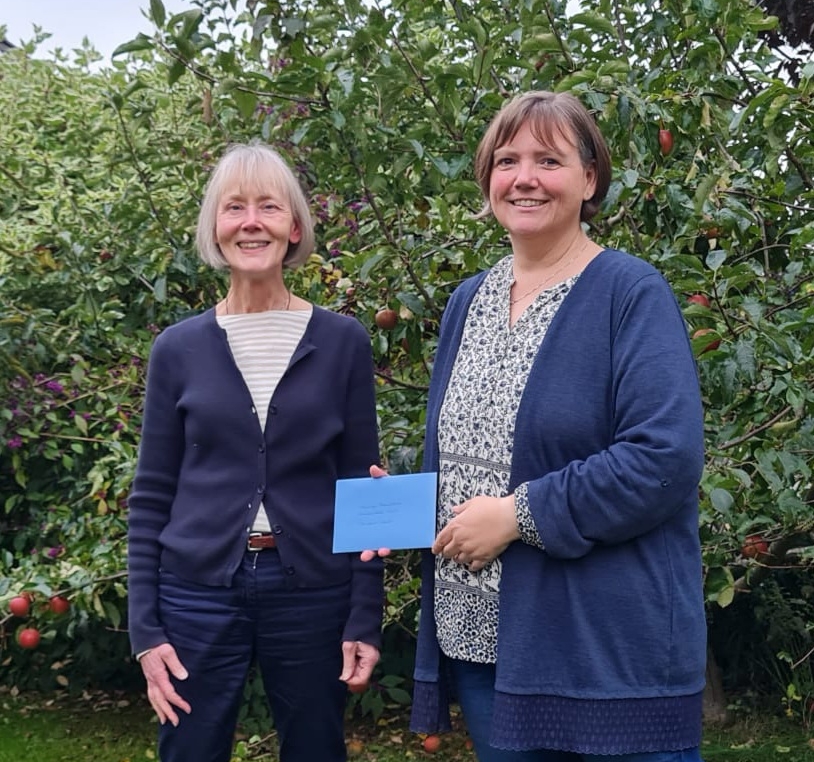 Scheckübergabe Spende Phönix